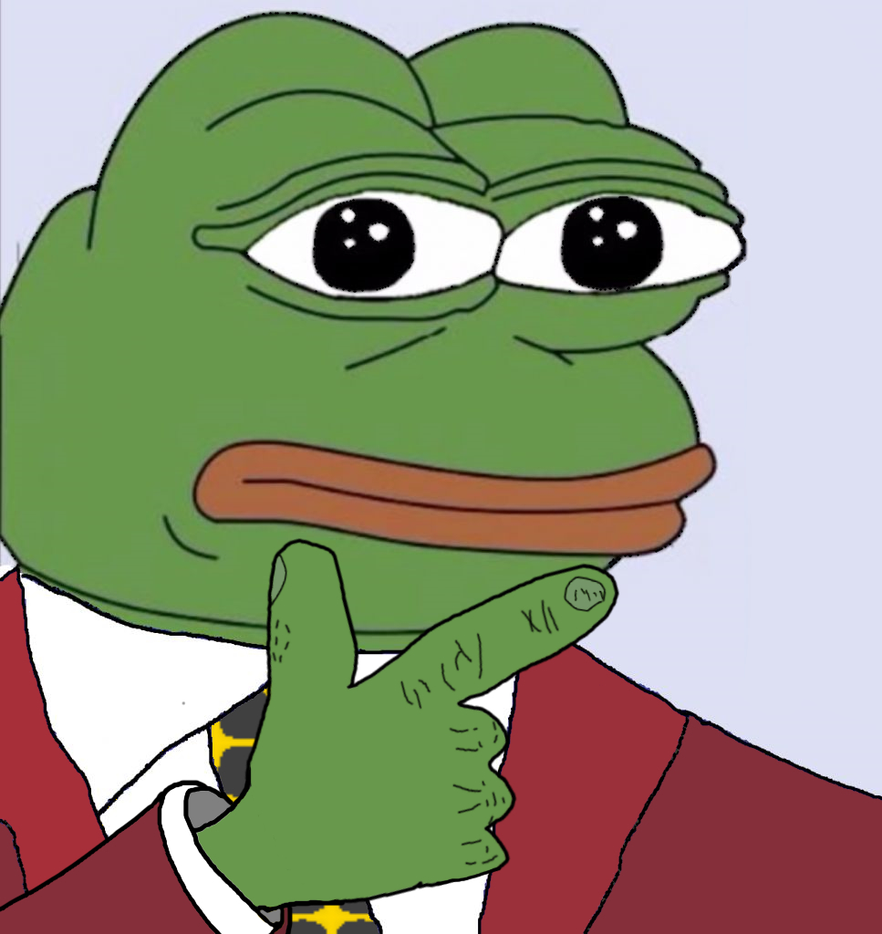 3009 - blue_background frog hand_on_chin pepe red_suit suit tie.jpg