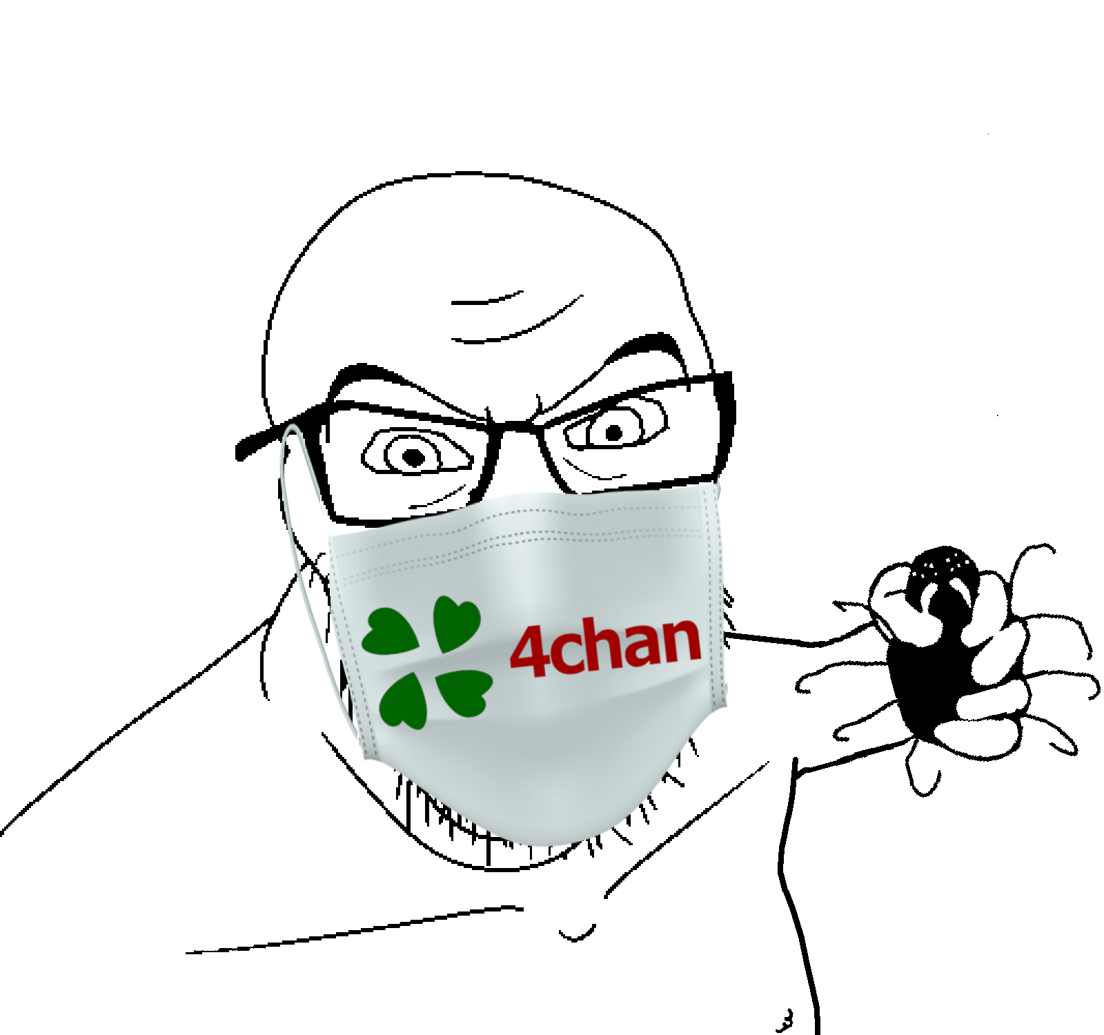 4chan bug feral mask soyjak tagme-2109.png