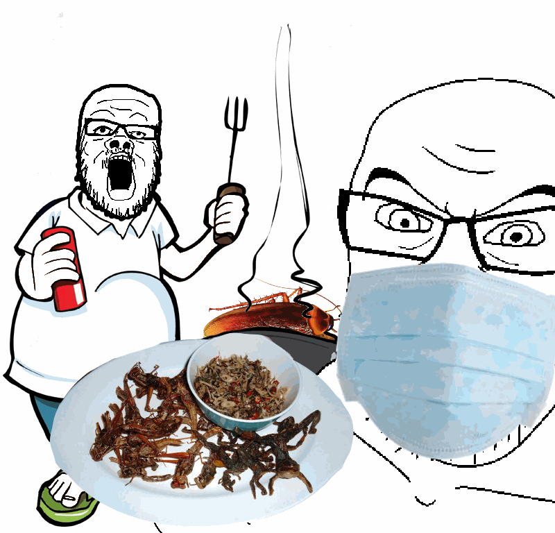 a24 slow-burn bugs cockroach eat the bugs feral glasses grill mask oc open mouth soyjak-2799.png