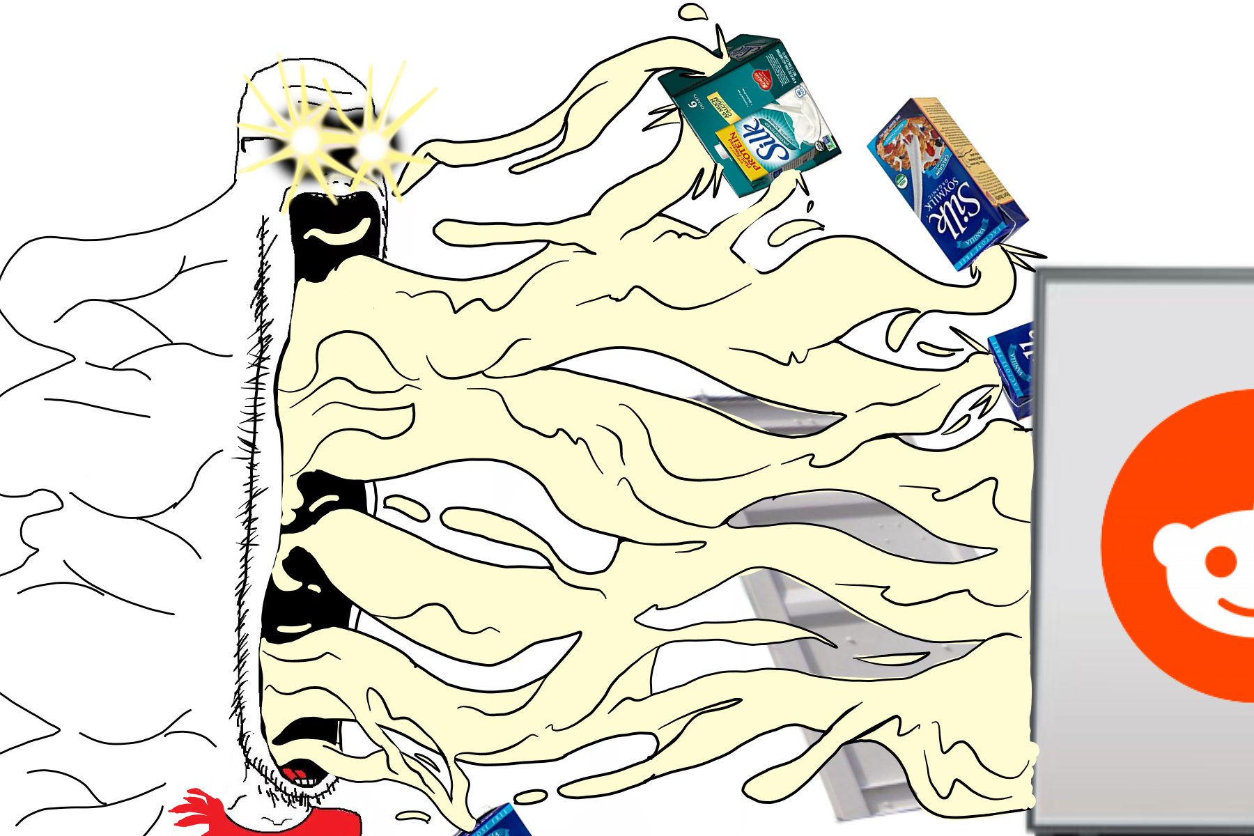 open mouth reddit soy milk soyjak soymilk tagme-765.png