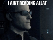 Aint Reading All That Dobnft GIF - Aint reading all that ...
