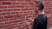 Guy Talking To Brick Wall Fast Talking GIF - Guy Talking To Brick Wall Fast  Talking Alone - Discover & Share GIFs