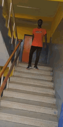Man Walking Down Stairs GIFs | Tenor